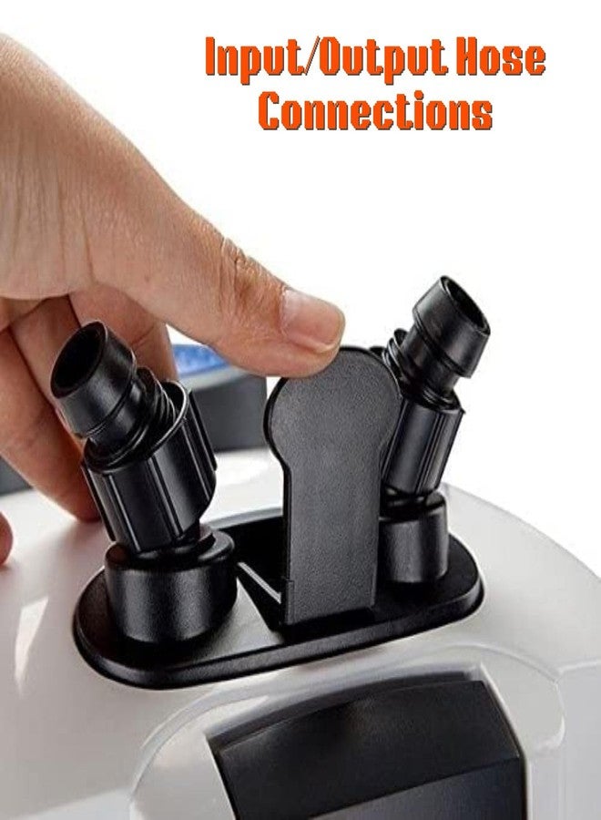 وصلة صمام الدخول/الخروج الاحتياطية لفلتر VAYINATO Sun-Sun HW-302 - وصلة أنبوب علوي متينة مانعة للتسرب لفلتر حوض السمك | قطعة غيار سهلة التركيب لأحواض المياه العذبة والمالحة - Image 4